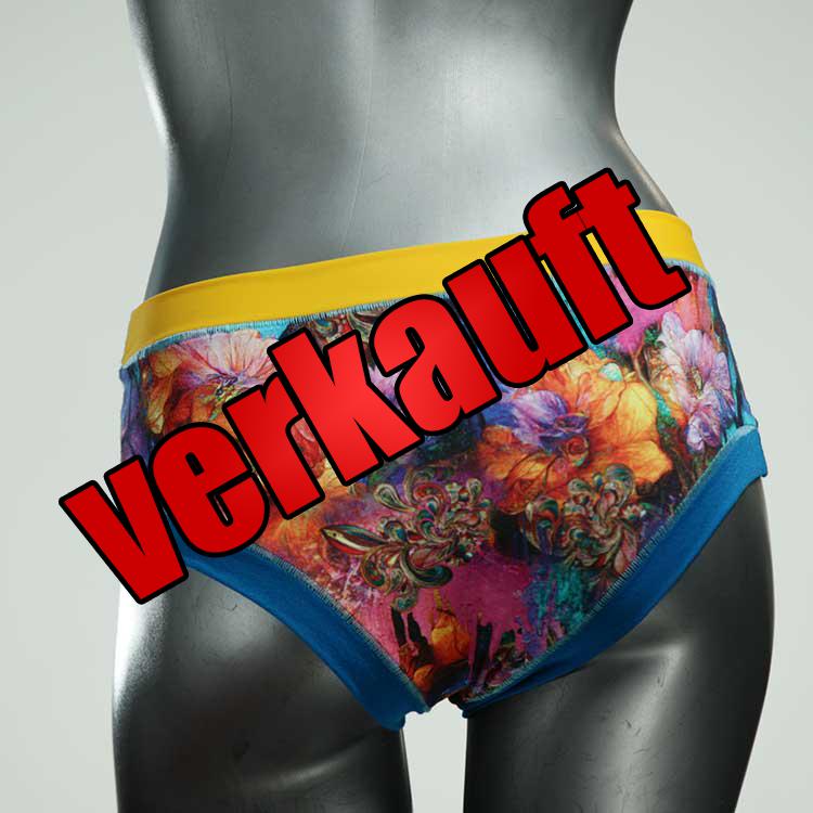 attraktive bunte farbige nachhaltige Panty aus Baumwolle, Unterwäsche für Damen