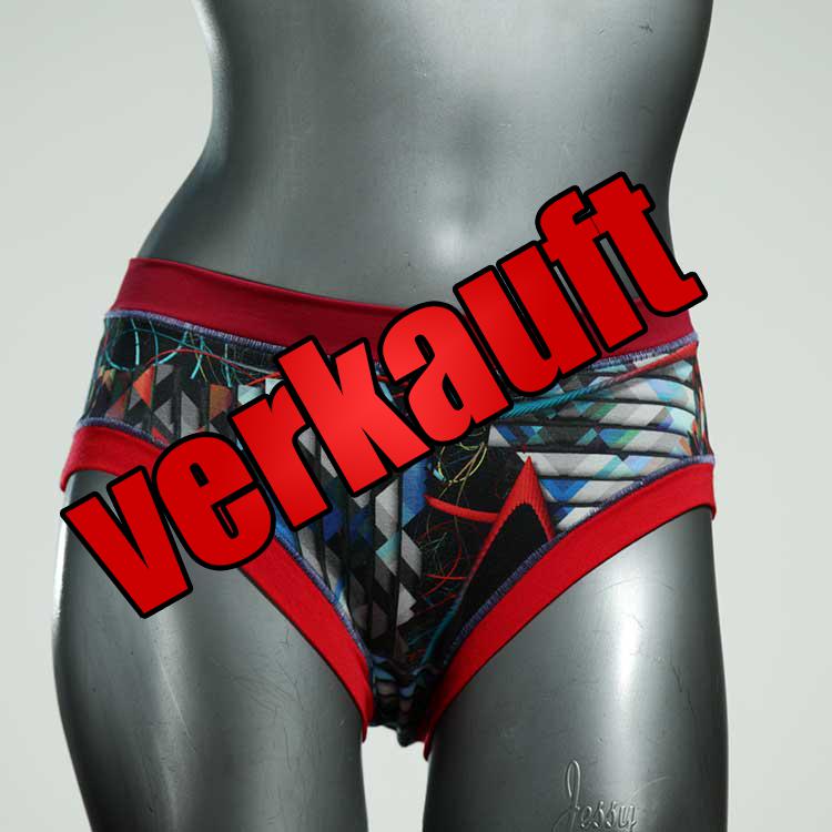 bequeme ökologische farbige bunte Panty aus Baumwolle, Unterwäsche für Damen