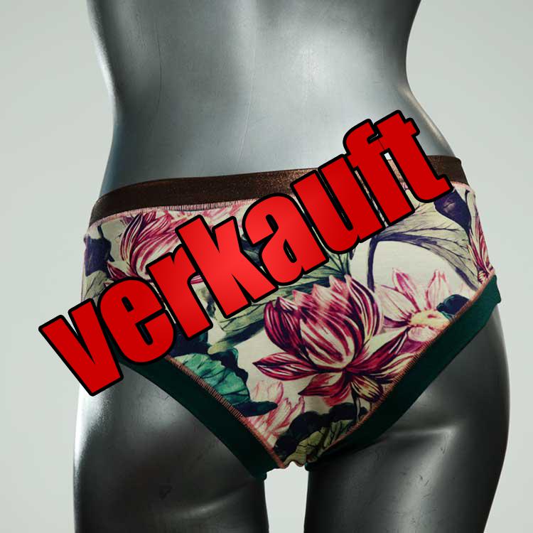 farbige preiswerte gemusterte bunte Panty aus Baumwolle, Unterwäsche für Damen