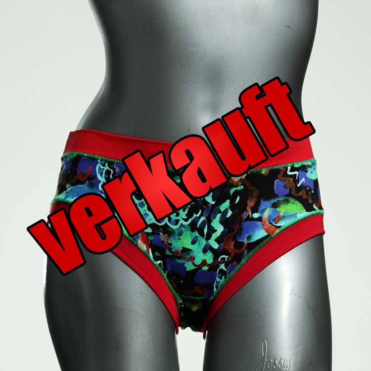 süße handgemachte ökologische bunte Panty aus Baumwolle, Unterwäsche für Damen