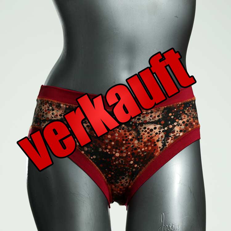 farbige gemusterte bequeme bunte Panty aus Baumwolle, Unterwäsche für Damen