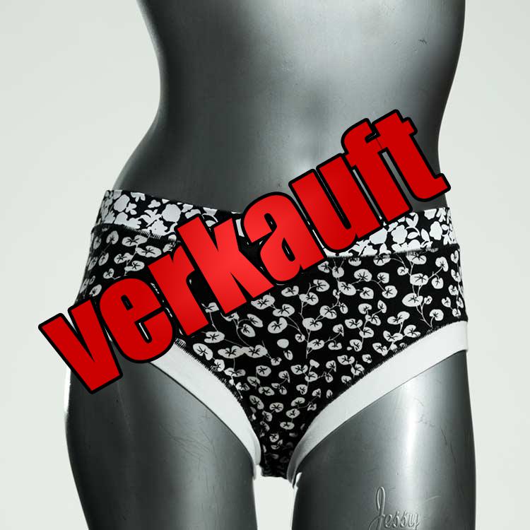 farbige gemusterte bequeme nachhaltige Panty aus Baumwolle, Unterwäsche für Damen