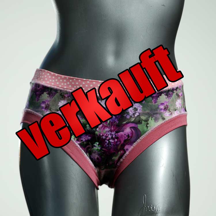 schöne nachhaltige handgemachte farbige Panty aus Baumwolle, Unterwäsche für Damen