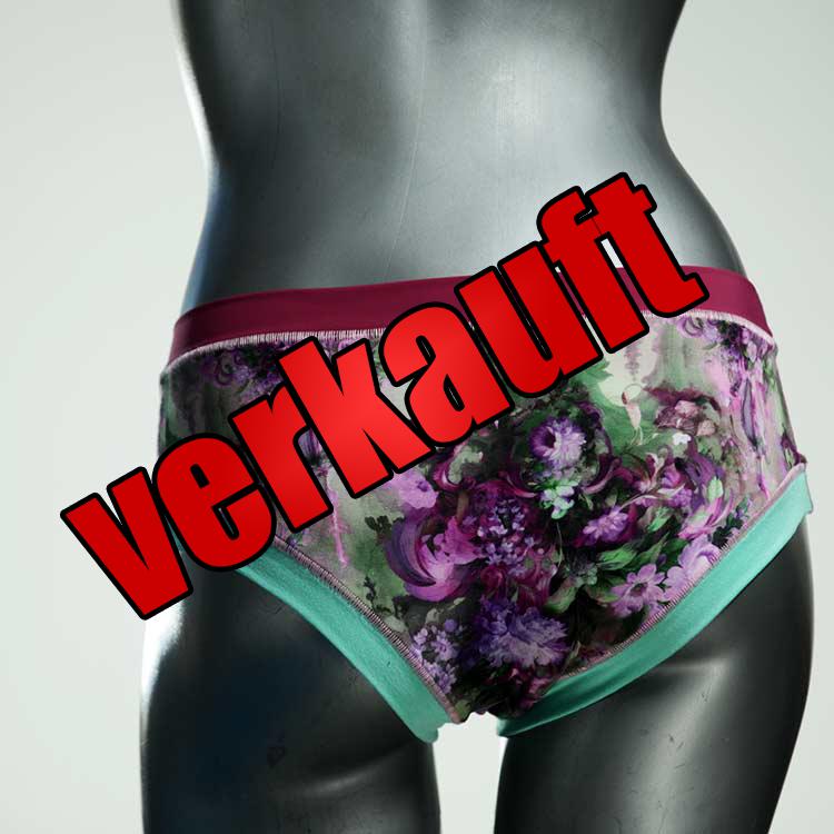 farbige gemusterte günstige sexy Panty aus Baumwolle, Unterwäsche für Damen