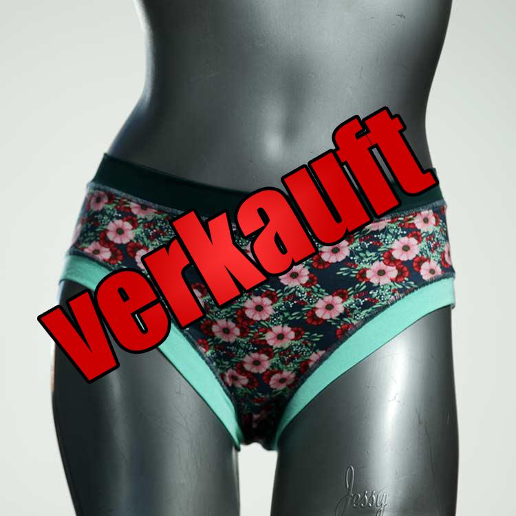 bunte ökologische gemusterte bequeme Panty aus Baumwolle, Unterwäsche für Damen