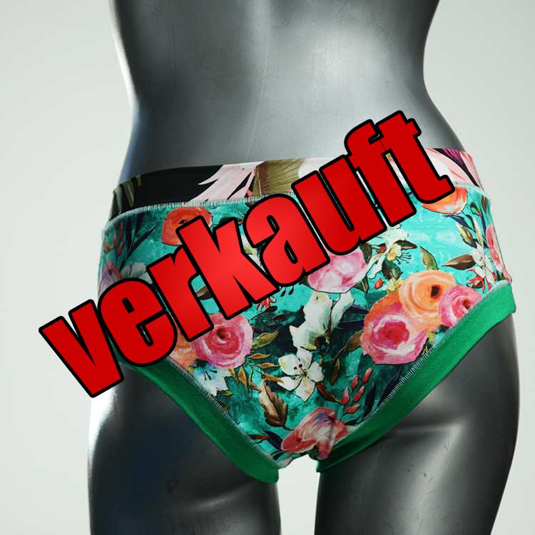 nachhaltige bunte farbige sexy Panty aus Baumwolle, Unterwäsche für Damen