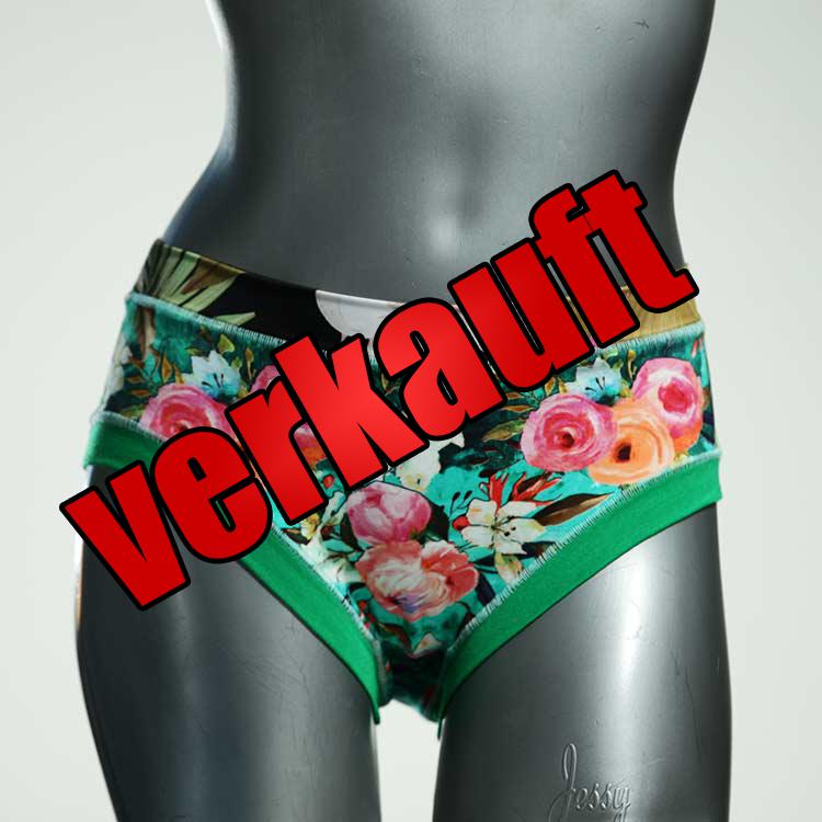 nachhaltige bunte farbige sexy Panty aus Baumwolle, Unterwäsche für Damen
