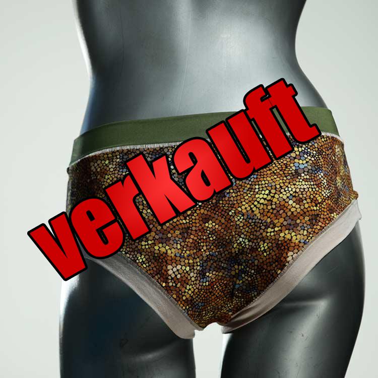 gemusterte handgemachte nachhaltige preiswerte Panty aus Baumwolle, Unterwäsche für Damen