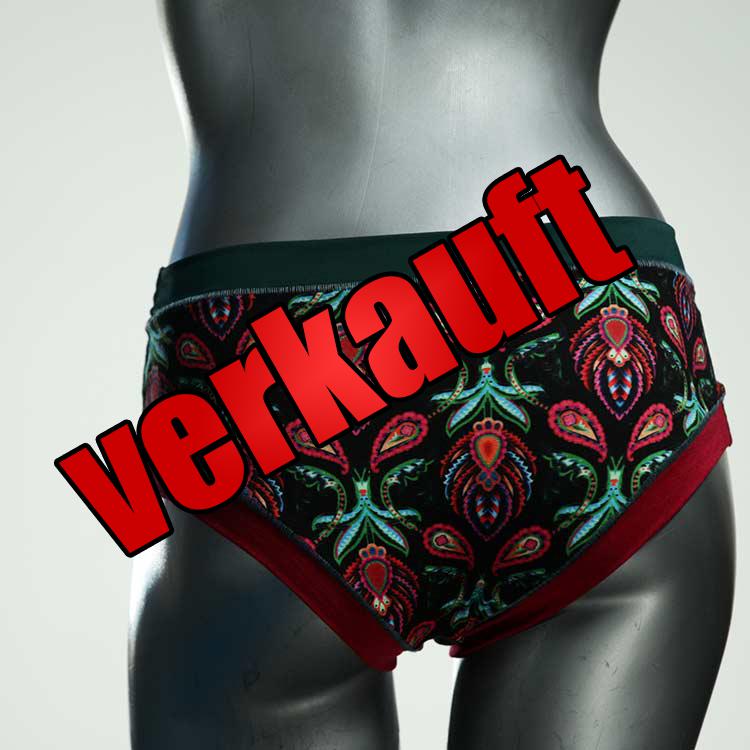 handgemachte nachhaltige bunte attraktive Panty aus Baumwolle, Unterwäsche für Damen