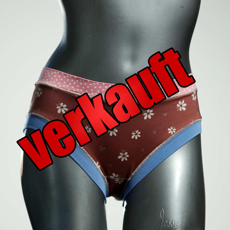 attraktive ökologische sexy handgemachte Panty aus Baumwolle, Unterwäsche für Damen