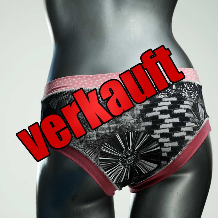 nachhaltige gemusterte günstige preiswerte Panty aus Baumwolle, Unterwäsche für Damen