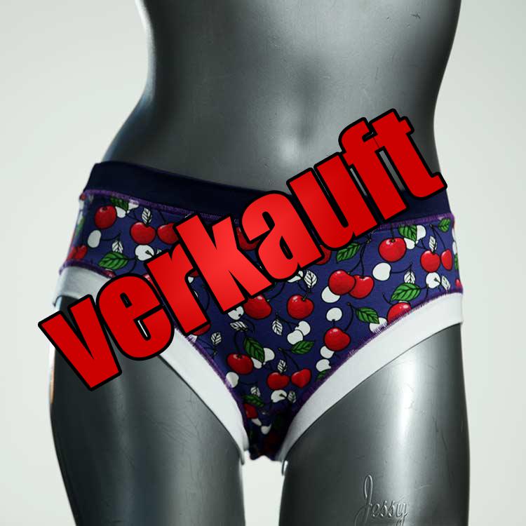 farbige preiswerte handgemachte gemusterte Panty aus Baumwolle, Unterwäsche für Damen