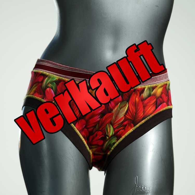 ökologische handgemachte gemusterte nachhaltige Panty aus Baumwolle, Unterwäsche für Damen