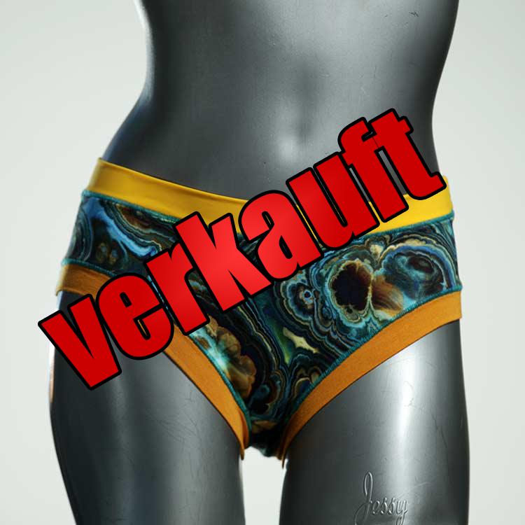 handgemachte bunte nachhaltige ökologische Panty aus Baumwolle, Unterwäsche für Damen