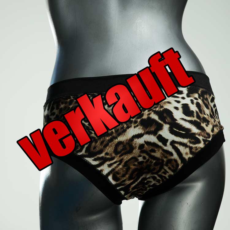 farbige günstige gemusterte ökologische Panty aus Baumwolle, Unterwäsche für Damen