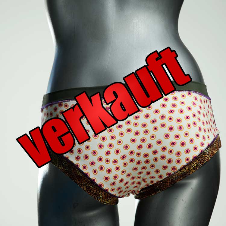 süße bunte gemusterte ökologische Panty aus Baumwolle, Unterwäsche für Damen