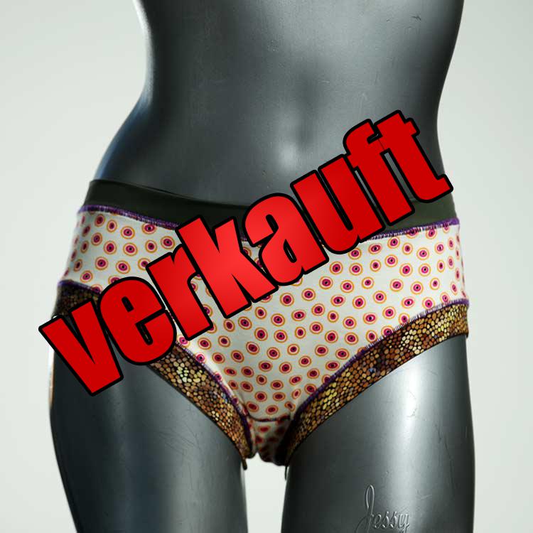 süße bunte gemusterte ökologische Panty aus Baumwolle, Unterwäsche für Damen