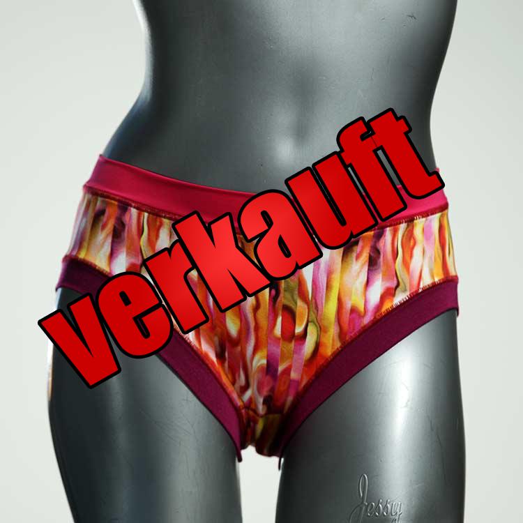 attraktive bunte handgemachte farbige Panty aus Baumwolle, Unterwäsche für Damen