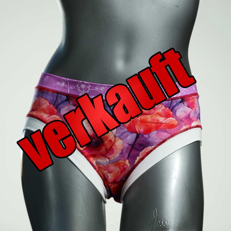 nachhaltige ökologische gemusterte handgemachte Panty aus Baumwolle, Unterwäsche für Damen