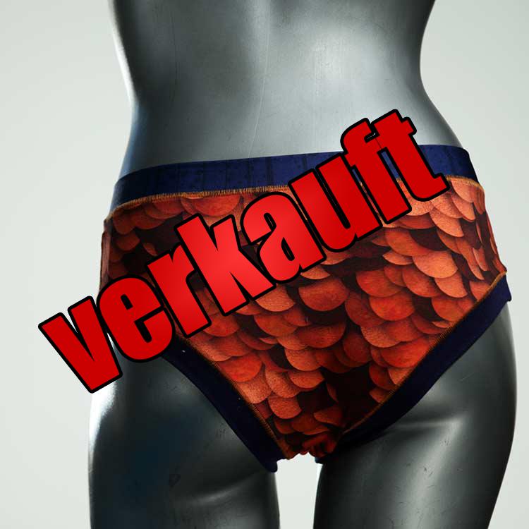 attraktive handgemachte nachhaltige gemusterte Panty aus Baumwolle, Unterwäsche für Damen