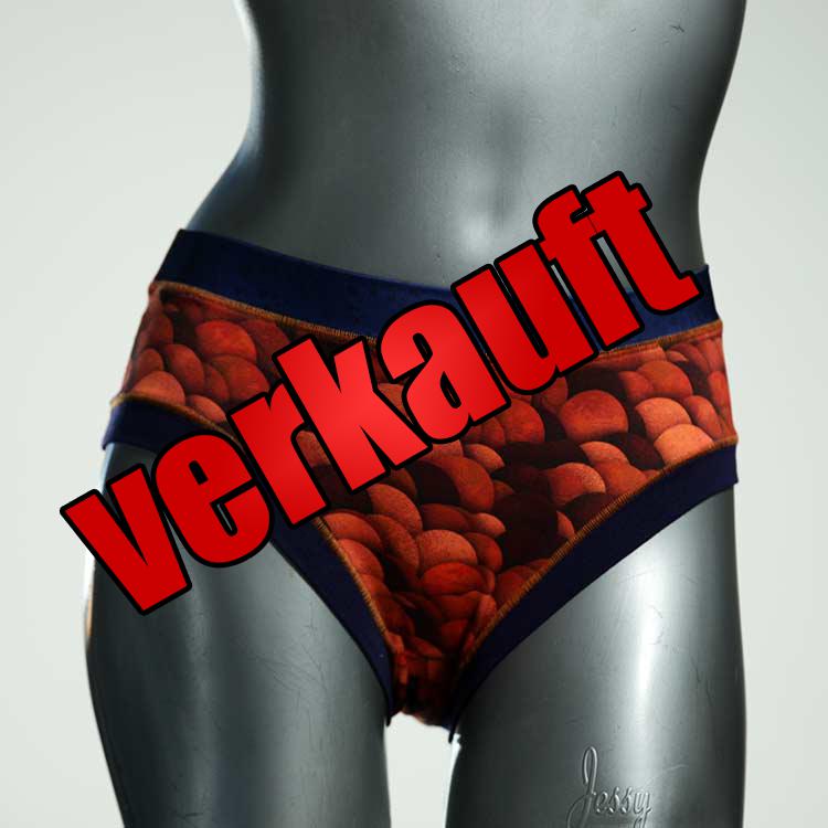 attraktive handgemachte nachhaltige gemusterte Panty aus Baumwolle, Unterwäsche für Damen