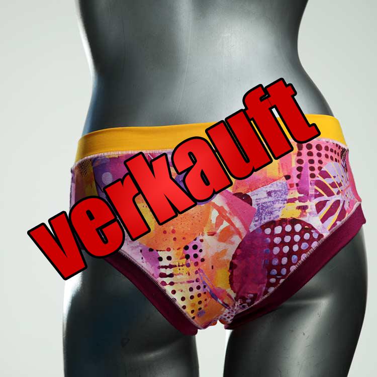 sexy gemusterte farbige bunte Panty aus Baumwolle, Unterwäsche für Damen