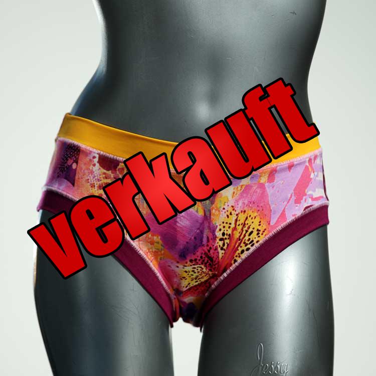 sexy gemusterte farbige bunte Panty aus Baumwolle, Unterwäsche für Damen