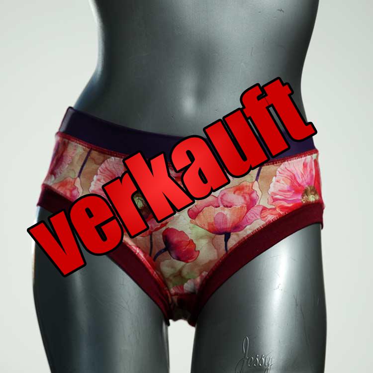 nachhaltige sexy gemusterte bequeme Panty aus Baumwolle, Unterwäsche für Damen