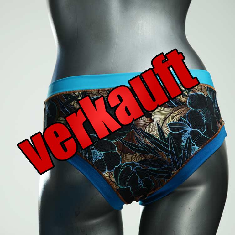 ökologische gemusterte attraktive bequeme Panty aus Baumwolle, Unterwäsche für Damen