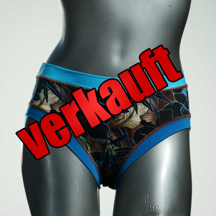 ökologische gemusterte attraktive bequeme Panty aus Baumwolle, Unterwäsche für Damen