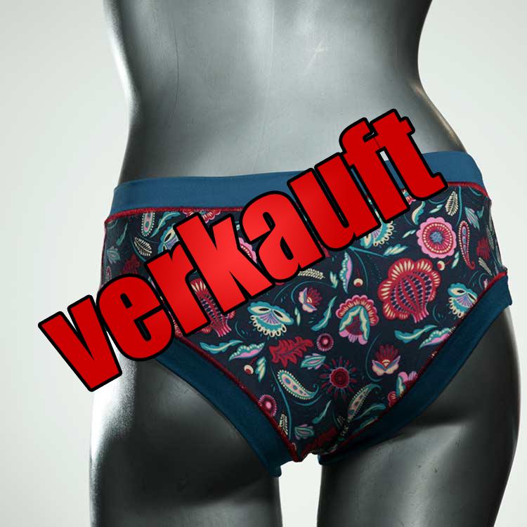 farbige ökologische handgemachte nachhaltige Panty aus Baumwolle, Unterwäsche für Damen