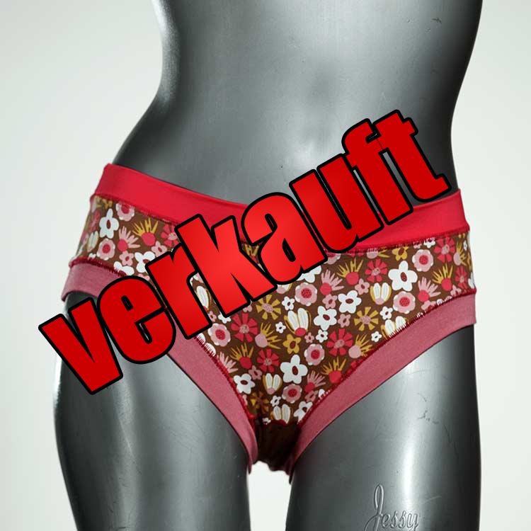 gemusterte bunte günstige bequeme Panty aus Baumwolle, Unterwäsche für Damen