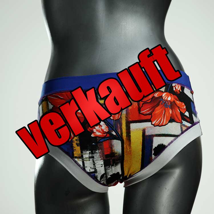 gemusterte bunte attraktive günstige Panty aus Baumwolle, Unterwäsche für Damen