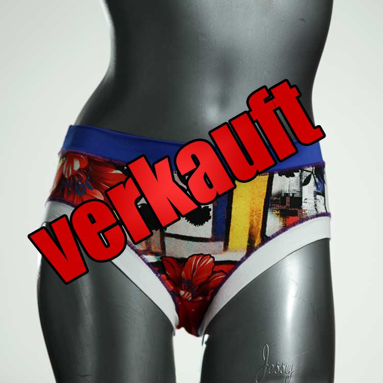 gemusterte bunte attraktive günstige Panty aus Baumwolle, Unterwäsche für Damen