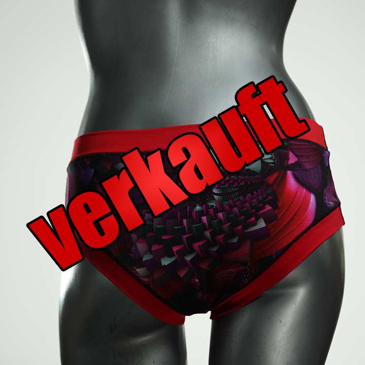 gemusterte süße attraktive farbige Panty aus Baumwolle, Unterwäsche für Damen