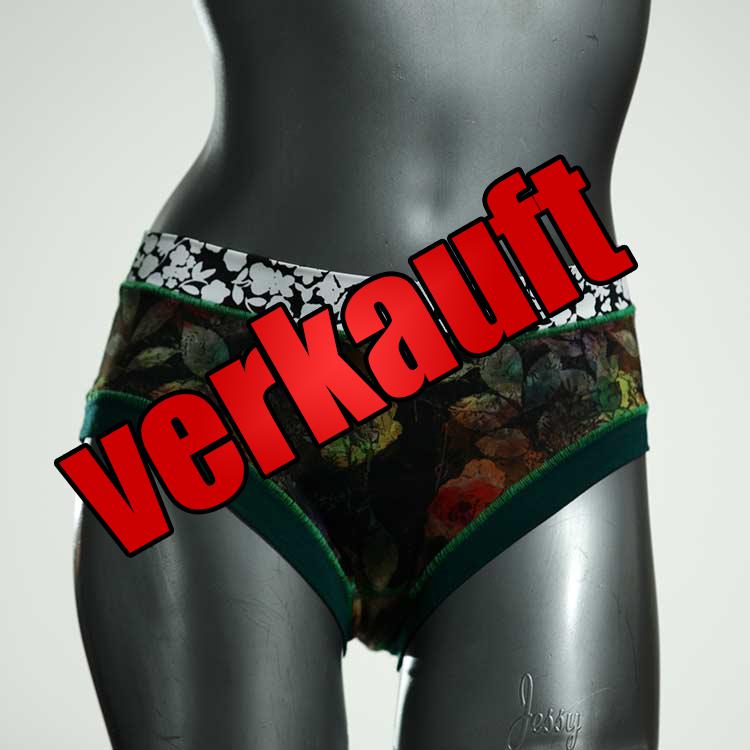 farbige handgemachte schöne ökologische Panty aus Baumwolle, Unterwäsche für Damen