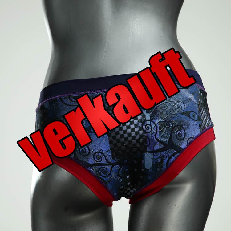 nachhaltige schöne bunte handgemachte Panty aus Baumwolle, Unterwäsche für Damen