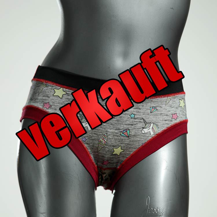 bunte sexy handgemachte nachhaltige Panty aus Baumwolle, Unterwäsche für Damen