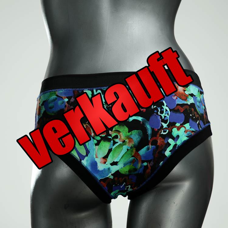 gemusterte attraktive sexy ökologische Panty aus Baumwolle, Unterwäsche für Damen