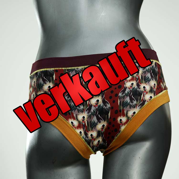 schöne sexy bunte gemusterte Panty aus Baumwolle, Unterwäsche für Damen