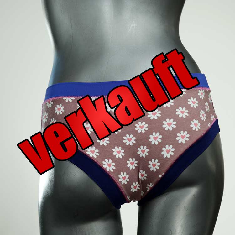 farbige attraktive handgemachte preiswerte Panty aus Baumwolle, Unterwäsche für Damen