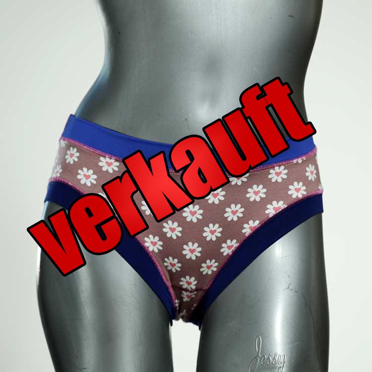 farbige attraktive handgemachte preiswerte Panty aus Baumwolle, Unterwäsche für Damen