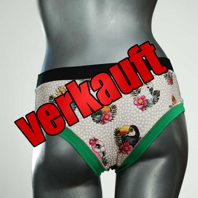 sexy farbige nachhaltige süße Panty aus Baumwolle, Unterwäsche für Damen