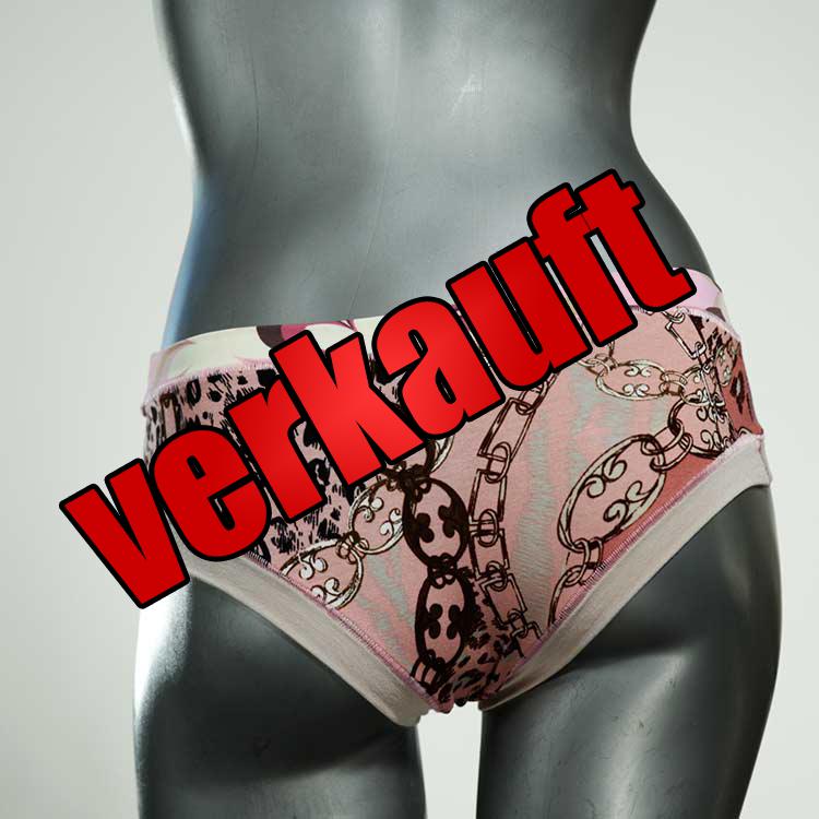 farbige attraktive bequeme gemusterte Panty aus Baumwolle, Unterwäsche für Damen