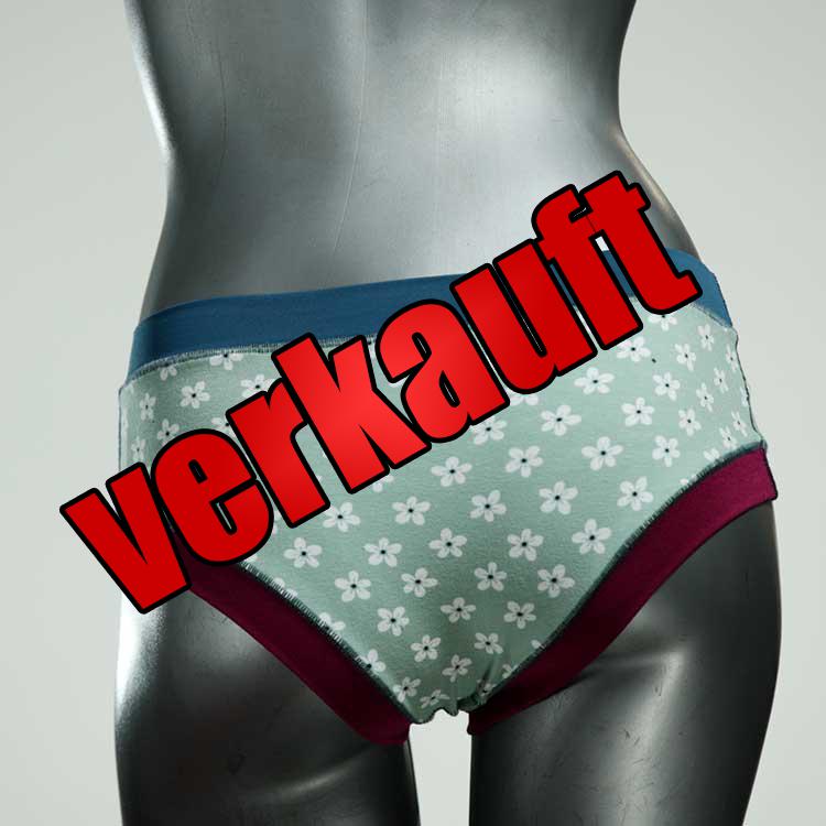 schöne farbige bunte handgemachte Panty aus Baumwolle, Unterwäsche für Damen