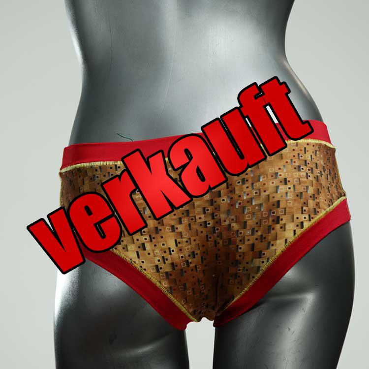 ökologische preiswerte gemusterte sexy Panty aus Baumwolle, Unterwäsche für Damen