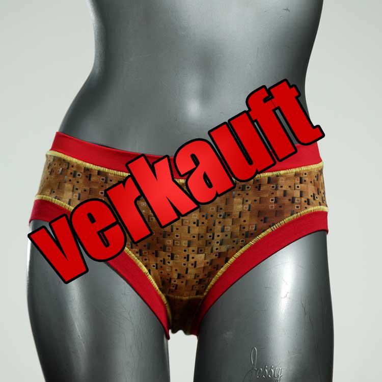 ökologische preiswerte gemusterte sexy Panty aus Baumwolle, Unterwäsche für Damen