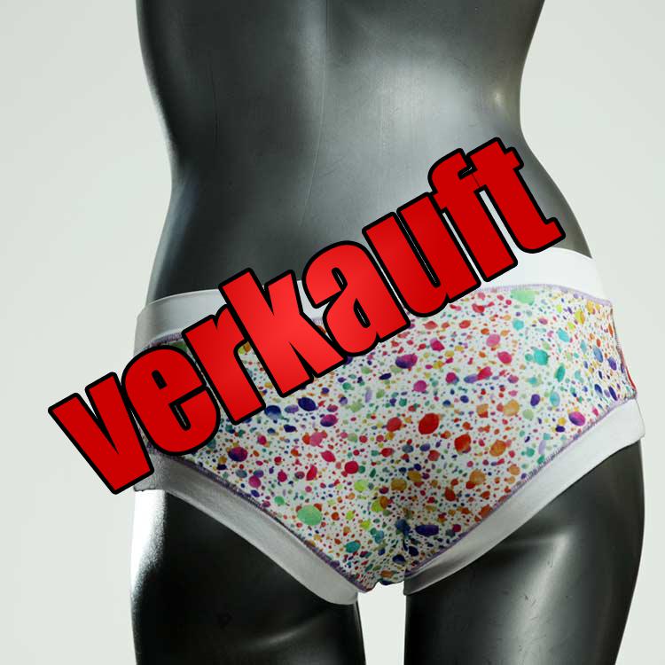 günstige handgemachte nachhaltige bunte Panty aus Baumwolle, Unterwäsche für Damen