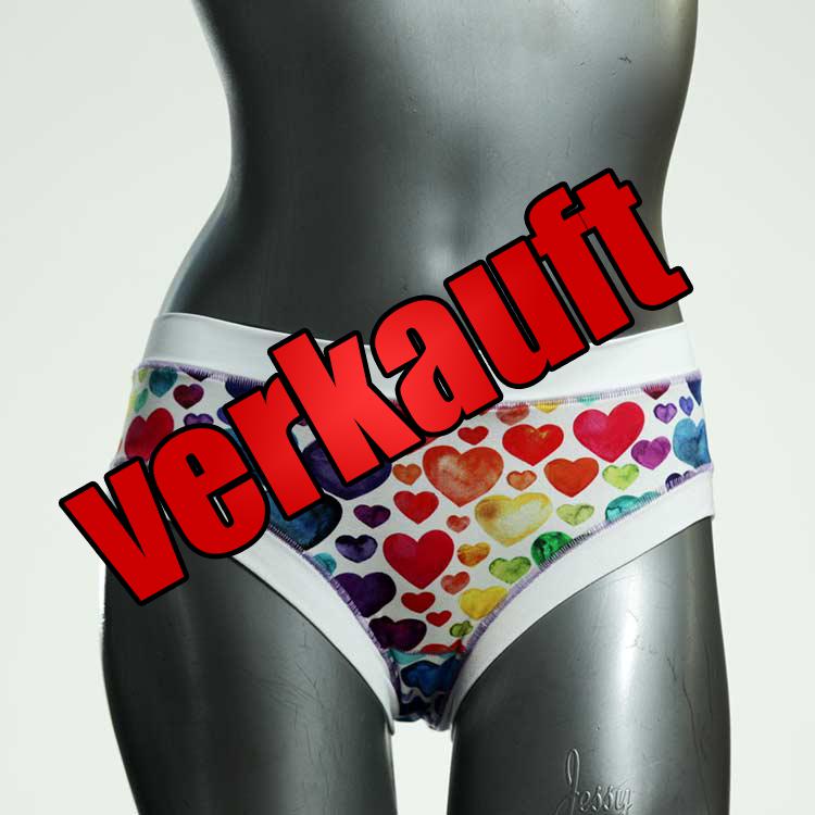 günstige handgemachte nachhaltige bunte Panty aus Baumwolle, Unterwäsche für Damen