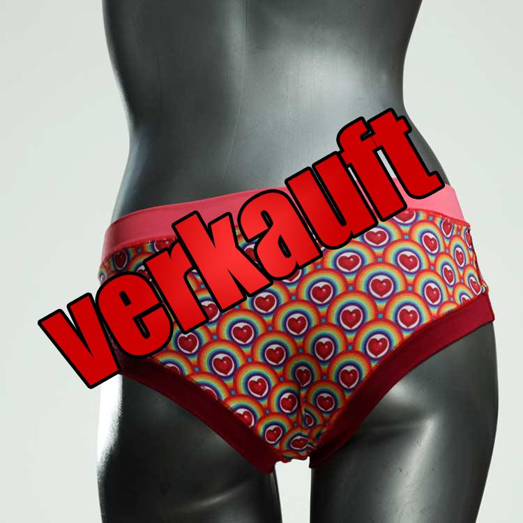 bunte ökologische günstige preiswerte Panty aus Baumwolle, Unterwäsche für Damen